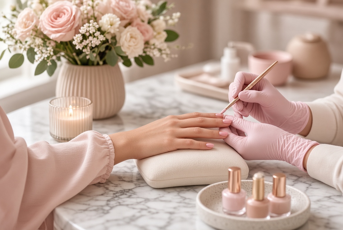 Gel manicure